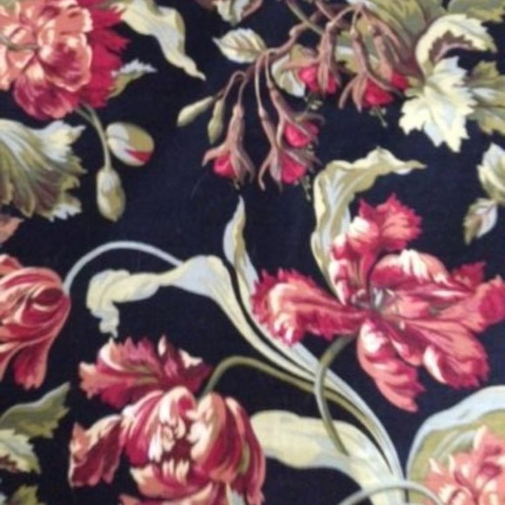Vintage Kravet Floral Fabric